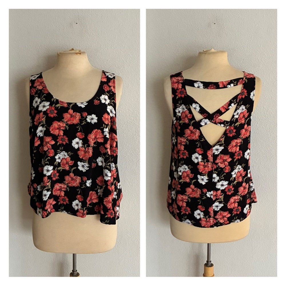 Forever 21 floral tank